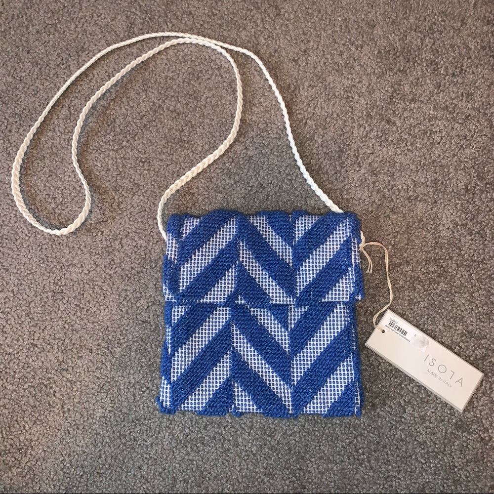 Isola Woven Crossbody Bag